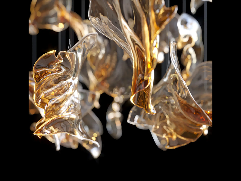 Contemporary Sparkle Chandelier