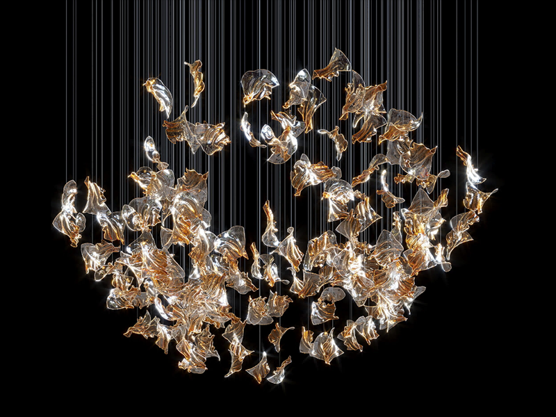 Contemporary Sparkle Chandelier