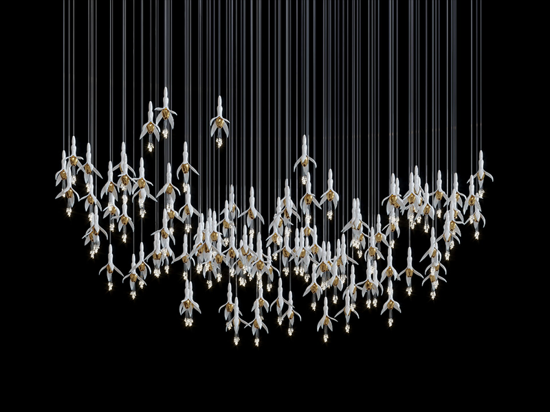 Regal Glimmer Chandelier