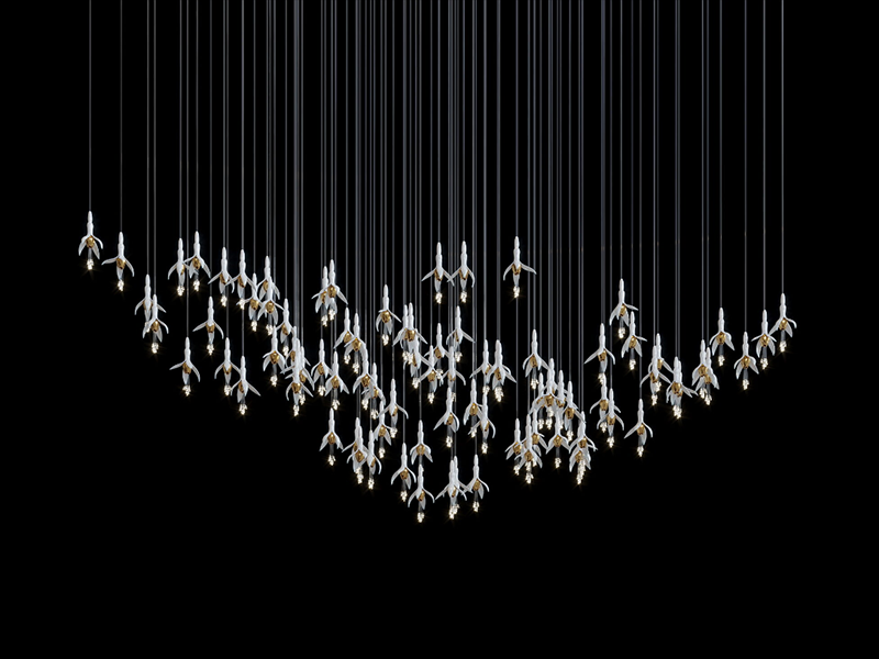 Regal Glimmer Chandelier