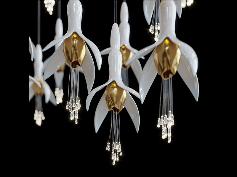 Regal Glimmer Chandelier