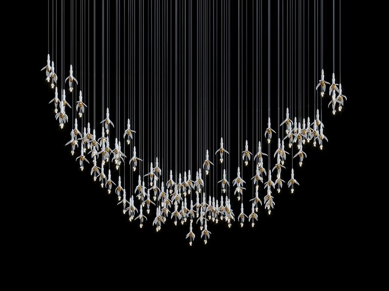 Regal Glimmer Chandelier