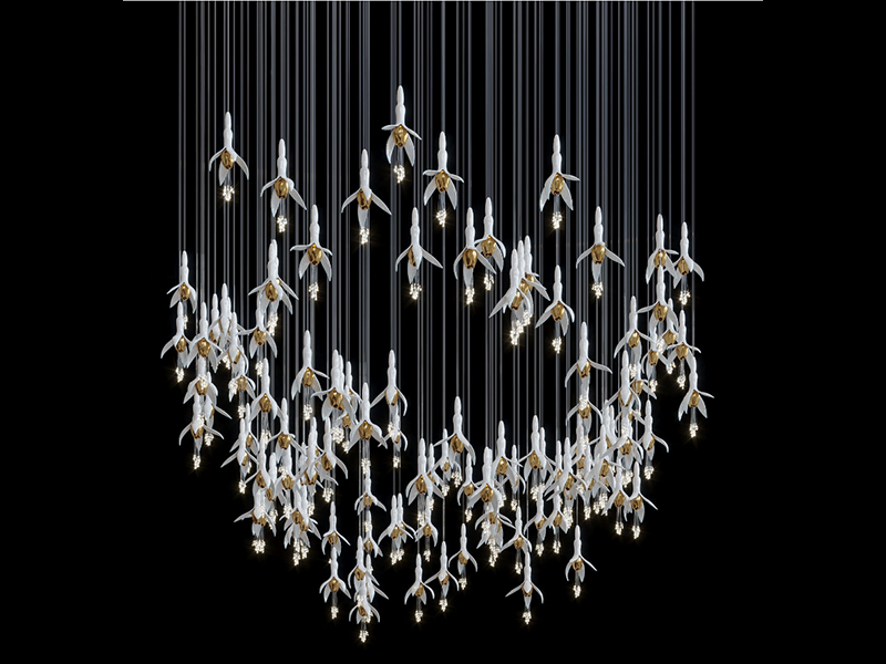 Regal Glimmer Chandelier