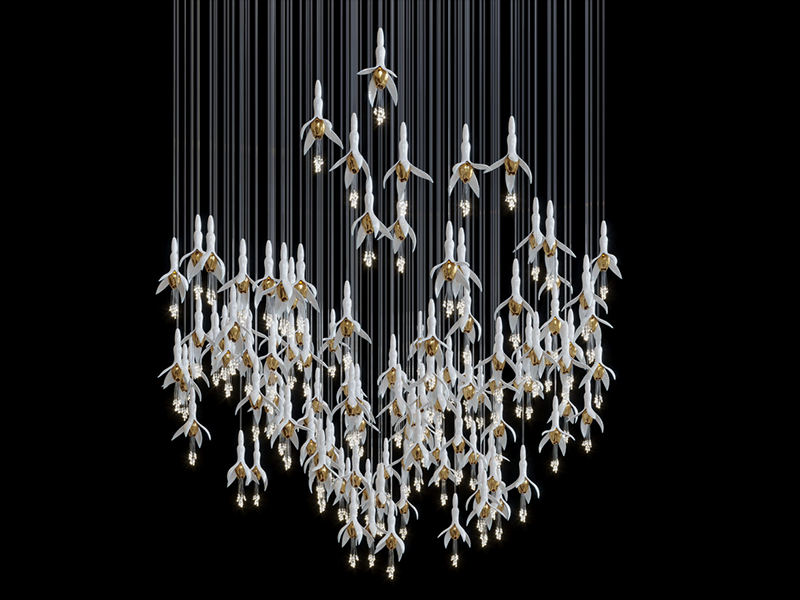 Regal Glimmer Chandelier