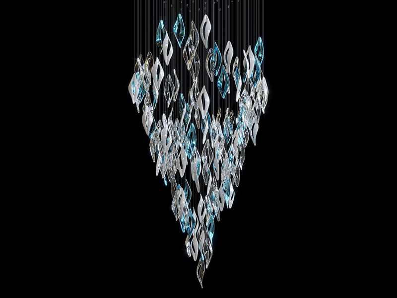 Diamond Mist Chandelier