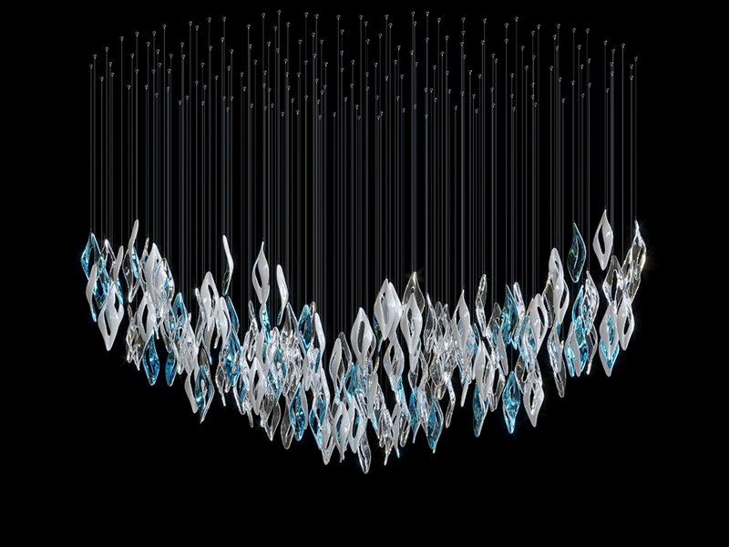 Diamond Mist Chandelier