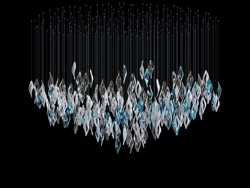 Diamond Mist Chandelier