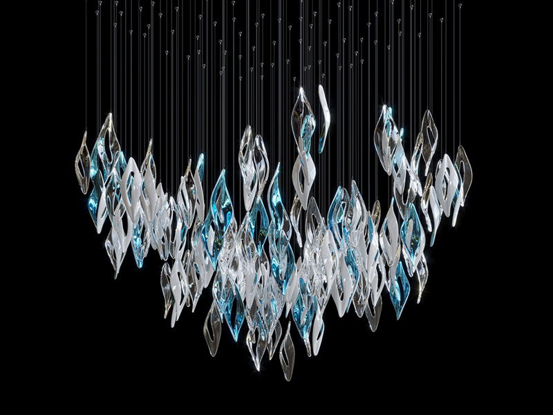 Diamond Mist Chandelier