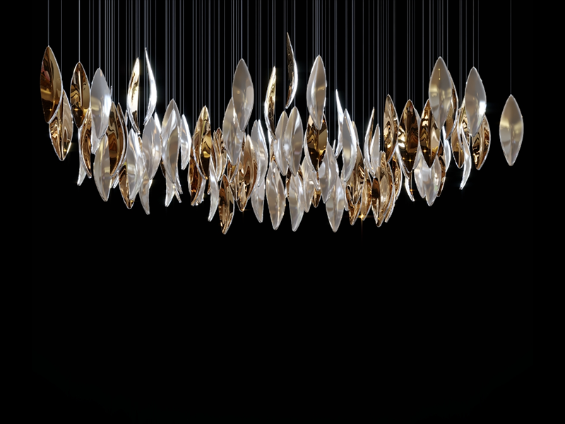 Radiant Aurora Chandelier