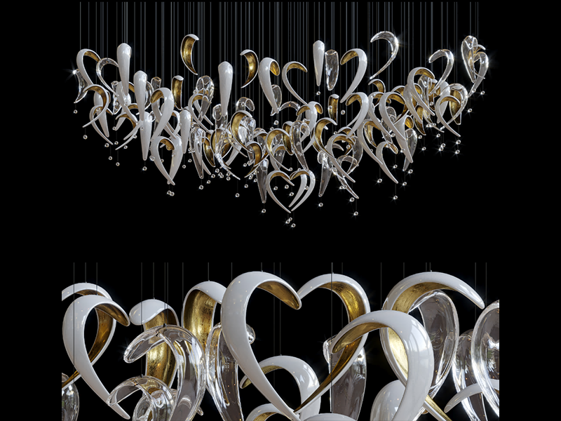 Pure Radiance Chandelier