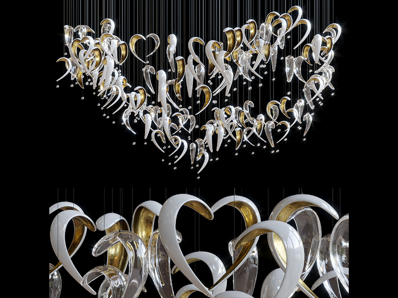 Pure Radiance Chandelier