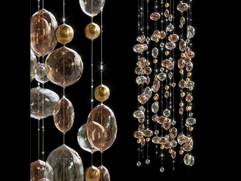 Luxe Crystal Globe Chandelier