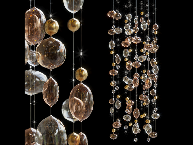 Luxe Crystal Globe Chandelier