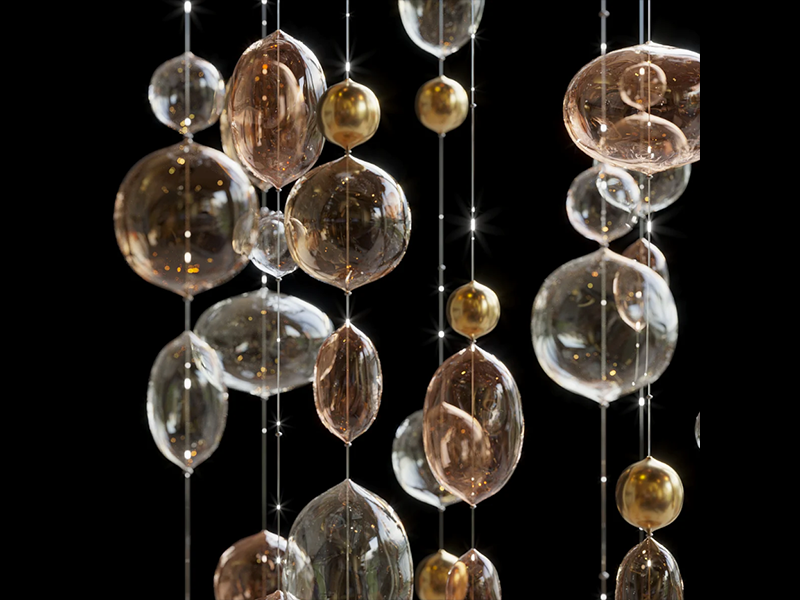 Luxe Crystal Globe Chandelier