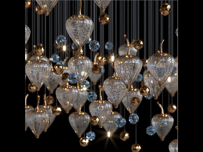 Sapphire Light Chandelier