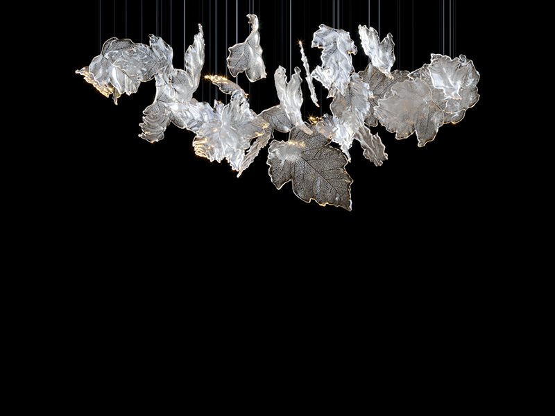 Crystal Spark Luxe Chandelier