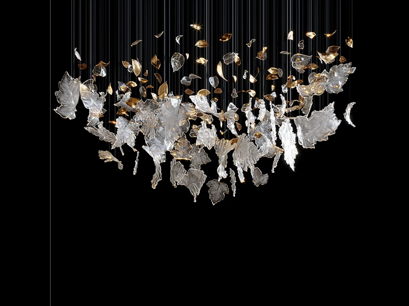 Crystal Spark Luxe Chandelier