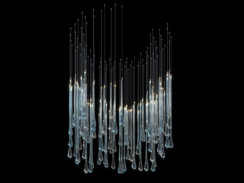 Chic Villa Crystal Ceiling Light