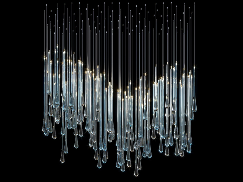 Chic Villa Crystal Ceiling Light